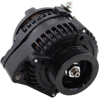 Aeroflow 170 AMP High Output Direct Fit Alternator - Black Finish - Suit Toyota 1JZ and 2JZ
