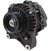 Aeroflow 150 Amp Alternator Ford Falcon BA Barra 6cyl High Output Black