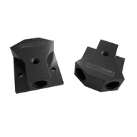 AF453-08BLK - BILLET Y-BLOCK 3X -8 ORB PORTS