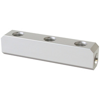 AF457-08S - FUEL BLOCK, LOG TYPE -8ORB