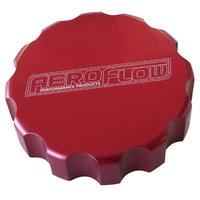 Aeroflow Radiator Cap Cover Large Style Cap Red AF463-0042R