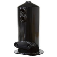 AF49-1024BLK - SURGE TANK 2.5L SPUN ALLOY