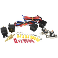 Aeroflow Twin Electric Fans Relay Kit Relays And Wiring Kit AF49-1048