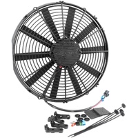 Aeroflow 16" Brushless Electric Fan 3400 CFM Straight Blade
