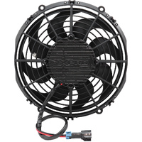 Aeroflow 10" Brushless Electric Fan, Puller Type with Curved Blades - 1500 CFM Rating. Non Reversable