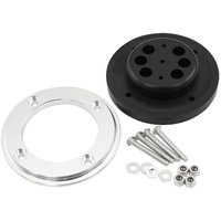 Aeroflow Ignition Wire Firewall Grommet 6 Cylinder Kit Silver Face