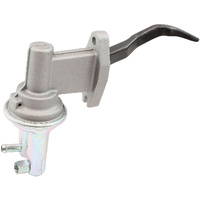 Aeroflow Ford Cleveland 302-351 Mechanical Fuel Pump - Zinc Plate Silver Finish, Ford Falcon Style