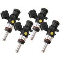 Aeroflow Bosch Motorsport 980cc EV14 Short JETRONIC Flow Matched Set of 4 Fuel Injectors - 980 cc/min (89 lb/hr) @ 3 bar (43.5 psi)