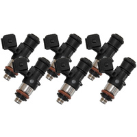 Aeroflow Bosch Motorsport 1462cc EV14 Short JETRONIC Flow Matched Set of 6 Fuel Injectors - 1462 cc/min (132 lb/hr) @ 3 bar (43.5 psi)