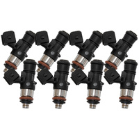 Aeroflow Bosch Motorsport 1462cc EV14 Short JETRONIC Flow Matched Set of 8 Fuel Injectors - 1462 cc/min (132 lb/hr) @ 3 bar (43.5 psi)