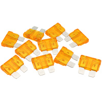 Aeroflow 5 AMP Standard Blade Fuses â€“ 10 Pack - Tan Body Colour