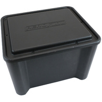Aeroflow Sealed Battery Box 266mm x 209mm x 215mm Black