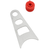 Aeroflow Universal Exhaust Hanger Bracket - Stainless Steel, Suit 2-1/2" Pipe