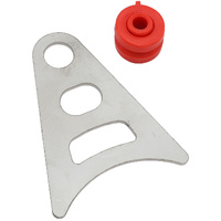 Aeroflow Universal Exhaust Hanger Bracket - Stainless Steel, Suit 4" Pipe