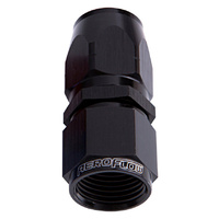 AF501-04BLK - ALLOY STRAIGHT HOSE END -4AN