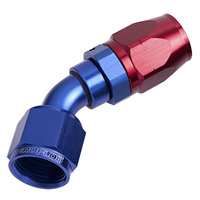 AF502-08 - ALLOY 45 DEG HOSE END -8AN