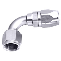 AF503-04S - ALLOY 90 DEG HOSE END -4AN