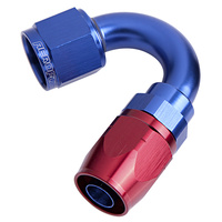 AF505-04 - ALLOY 150 DEG HOSE END -4AN