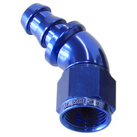 AF512-08 - -8AN 45 DEG FULL FLOW PUSH LOC