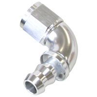 AF513-08S - -8AN 90 DEG FULL FLOW PUSH LOC