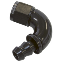 AF514-04BLK - -4AN 120 DEG FULL FLOW PUSH LO