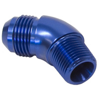 AF523-06 - 45 DEG 1/4" TO -6AN FULL FLOW