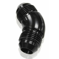 AF527-06BLK - -6AN 45 DEG MALE FLARE UNION