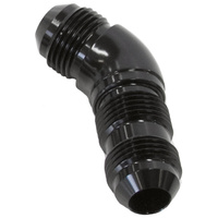 AF537-12BLK - 45 DEG BULKHEAD -12AN FUL FLOW