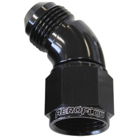 AF542-08BLK - 45 DEG FEMALE - MALE -8AN
