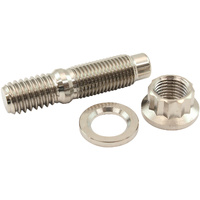Aeroflow 3/8" Titanium Stud Nut and Washer Kit Sold as One Set