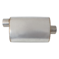 Aeroflow 5500 Series Stainless Steel 4" Offset/Center Muffler