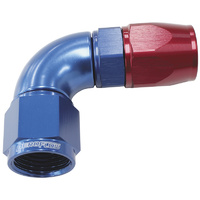 AF573-04D - 90 DEG -4AN FULL FLOW TEFLON