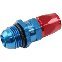 Aeroflow Male AN Swivel Straight Hose End -12AN to -10AN PTFE Hose End