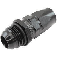 Aeroflow Male AN Swivel Straight Hose End -12AN to -10AN PTFE Black