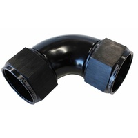 AF583-20BLK - -20AN 90 DEG SWIVEL COUPLER