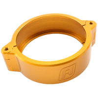 Aeroflow Replacement 3-1/2" Billet Intercooler Clamp with Bolts Gold Finish