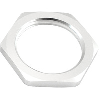 Aeroflow Replacement -16AN Half Nut for Bulkheads Silver Finish Sold Individuall