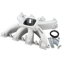 Aeroflow GM LS Rectangle Port Carby Intake Manifold Single Plane L76 L92 LS3