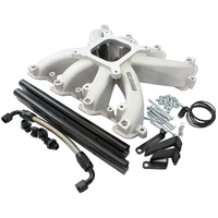 Aeroflow GM LS Rectangle Port Carby EFI Intake Manifold L76 L92 LS3 AF6050-6000