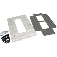 Aeroflow Top Plate with Supercharger Flange for Modular Intake Manifolds Natural