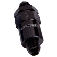 AF609-08BLK - BILLET FUEL FILTER -8AN