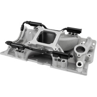 Aeroflow SB Chev EFI Air Gap Single Plane Intake Manifold Natural Cast