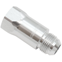 Aeroflow Roll Over Valve -10AN - Silver Finish. -10 Female ORB to -10 Male AN