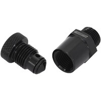 AF615-02BLK - -6 ORB INLINE TAP / DRAIN 1/8
