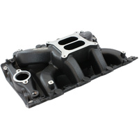 Aeroflow Holden 304 VN Air Gap Dual Plane Intake Manifold Black AF6210-4000