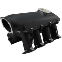 Aeroflow GM LS Cathedral Port Hi Rise EFI Modular Intake Manifold, Black Finish