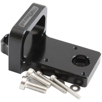 Aeroflow 4 Port Boost Solenoid Sensor Mounting Bracket Black Finish