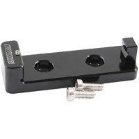 Aeroflow Flex Fuel E85 Content Sensor Mounting Bracket Black Finish