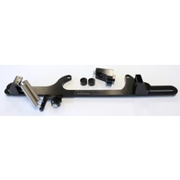 AF64-2002BLK - BILLET THROTTLE CABLE BRACKET