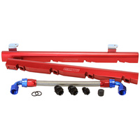 AF64-2008R - Holden 5L EFI Rail kit Red